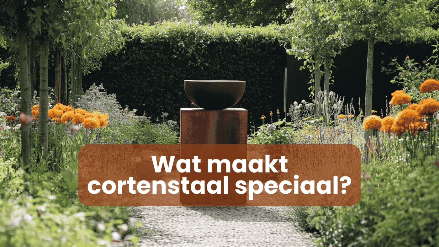 Wat maakt cortenstaal zo speciaal?