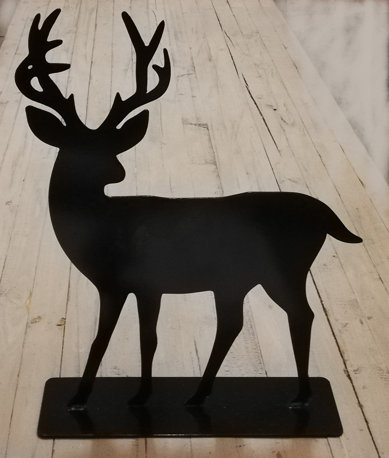 Maatwerk rendier cortenstaal nieuwjaarsgeschenk