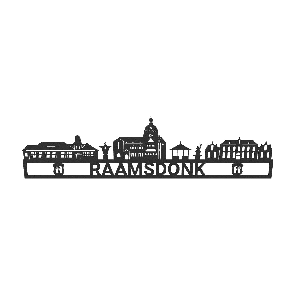 Skyline woonplaatsbord RAAMSDONK