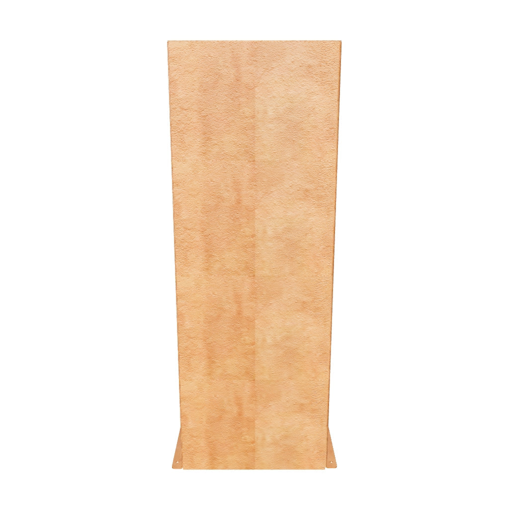 Décoration de jardin Piédestal acier corten - L25xL25xH70