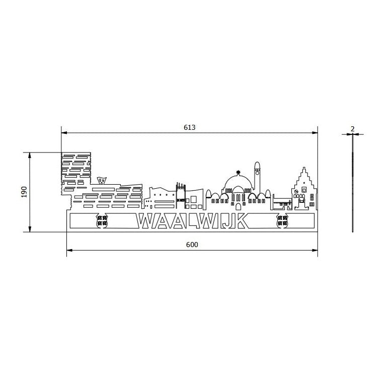 Panneau de résidence Skyline WASPIK 